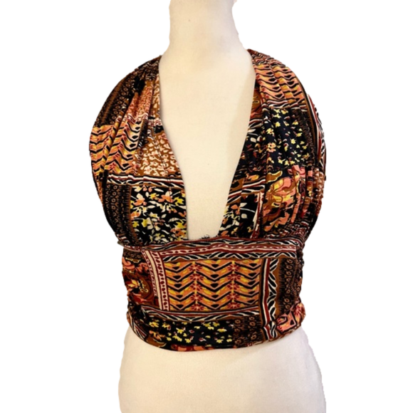 Free People Tops - NWT, Free People Halter Top, Size Large